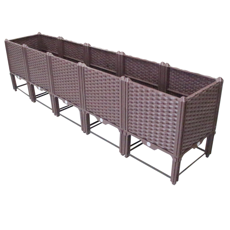 Self-Watering Planter - Jardinera elevada con sistema de riego