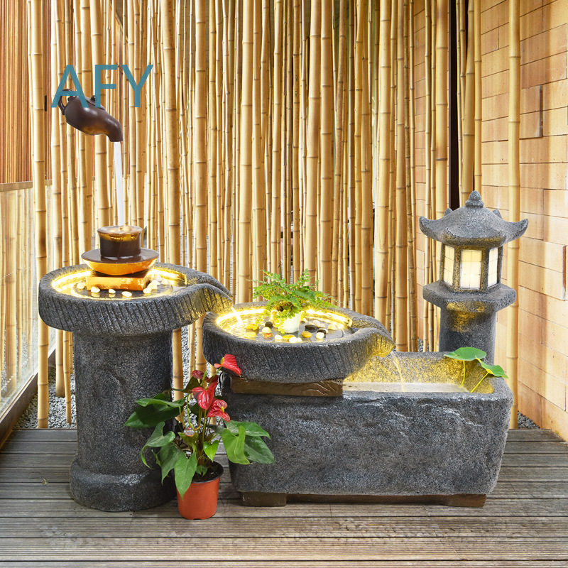 Fuente de Agua Decorativa Esti - Gardening Hand Tools Japanese reseña y precio