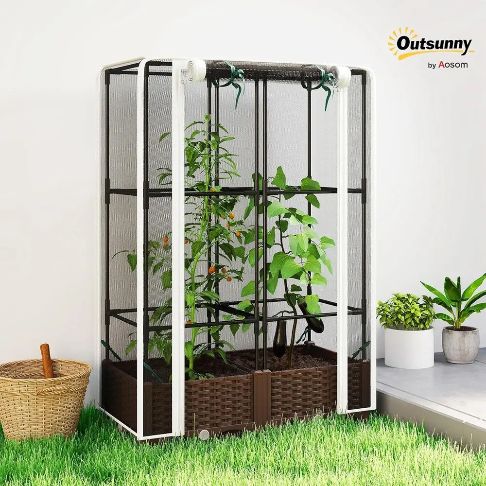 Jardinera Elevada con Enrejado - Self-Watering Planter reseña y precio