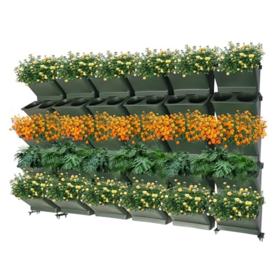 Jardinera vertical para balcón - Self-Watering Planter reseña y precio