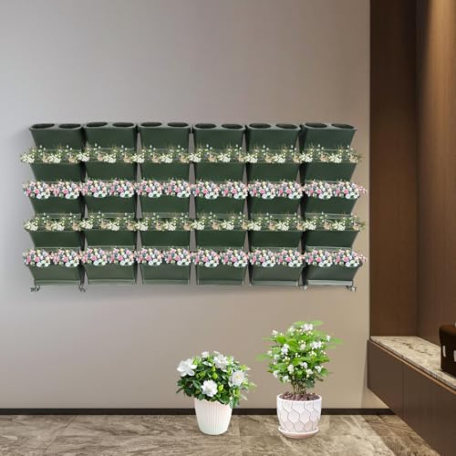 Jardinera vertical para balcón - Self-Watering Planter reseña y precio