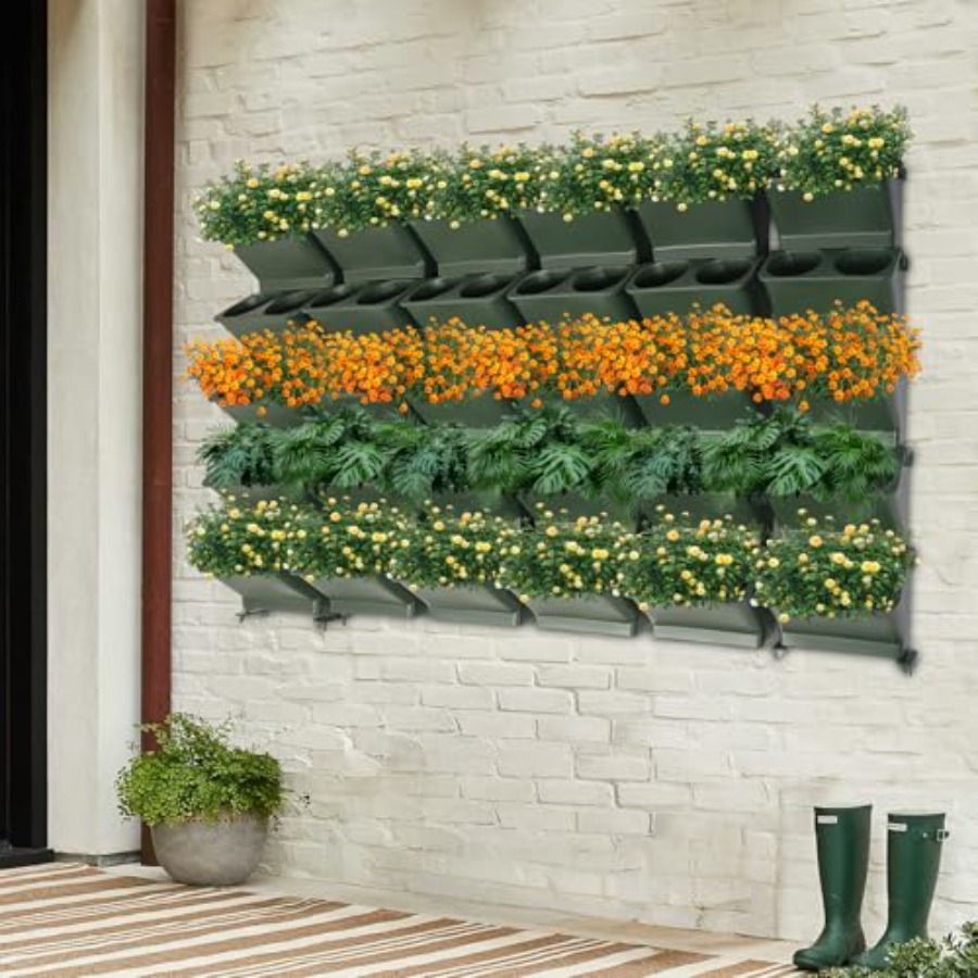 Jardinera vertical para balcón - Self-Watering Planter reseña y precio