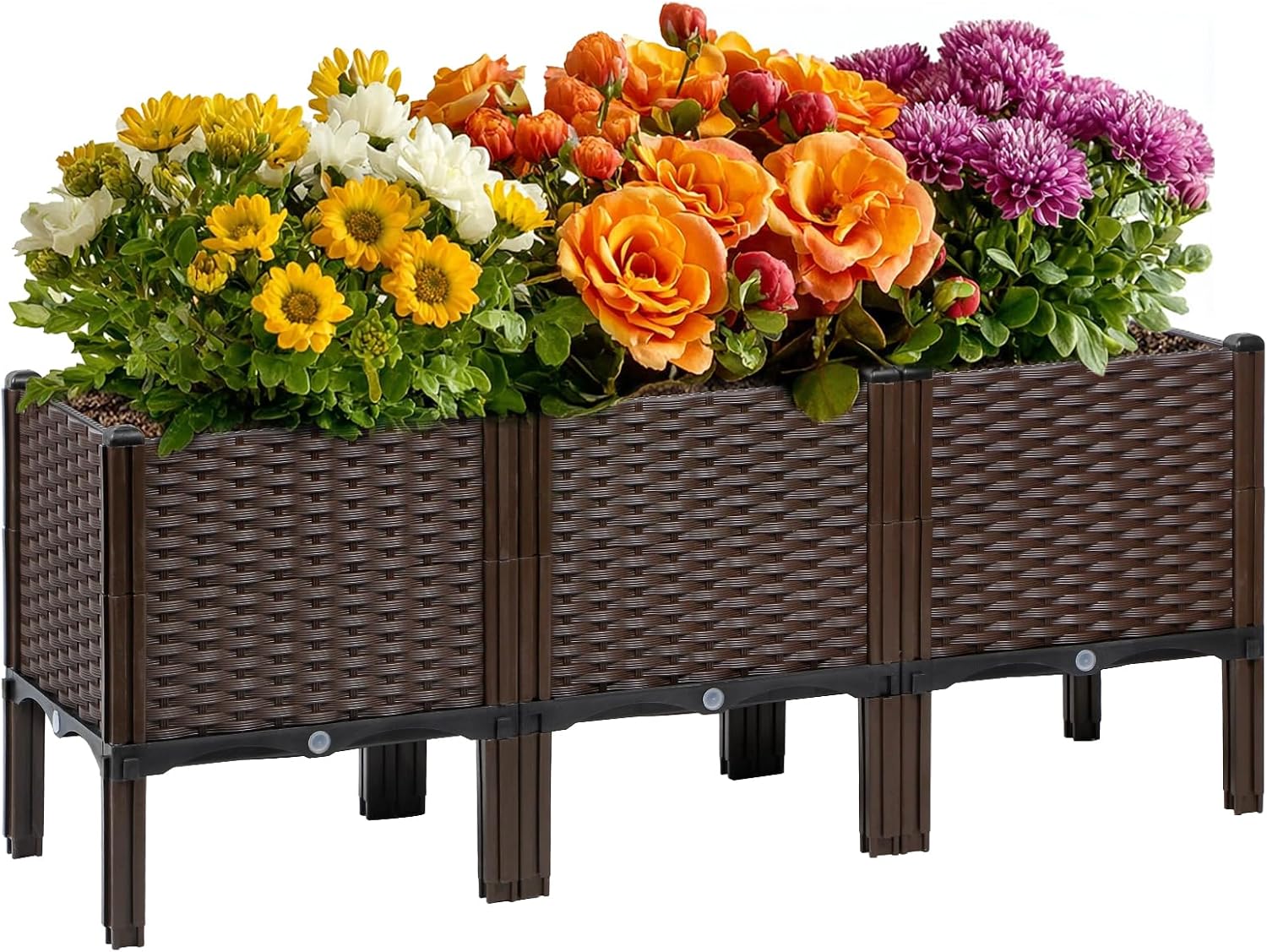 Jardinera de Ratán para Exteri - Self-Watering Planter reseña y precio